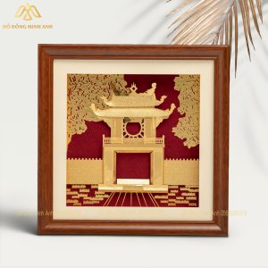 Tranh Khuê Văn Các Dát Vàng 24K – Quà Tặng Cao Cấp & Ý Nghĩa | Minh Anh Art
